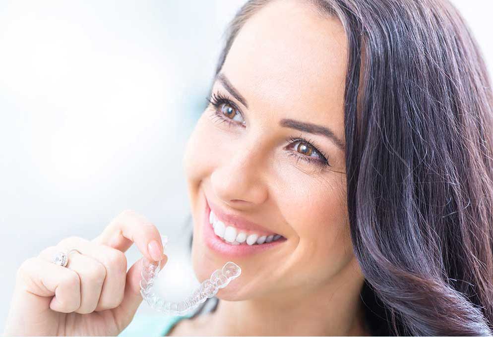 Stock Image of Model Laughing with Teeth Clip