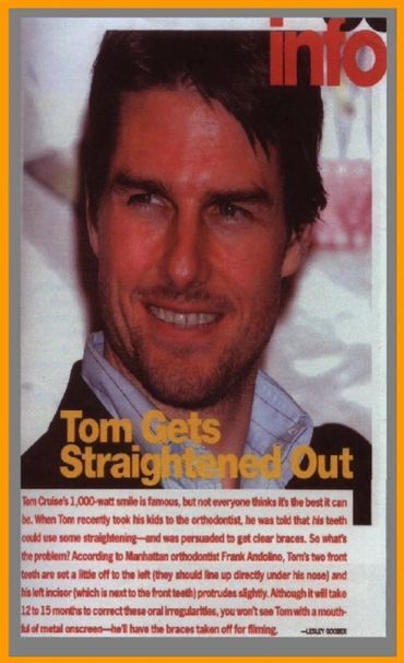 Tom Cruise Cover photo on Info Magazine